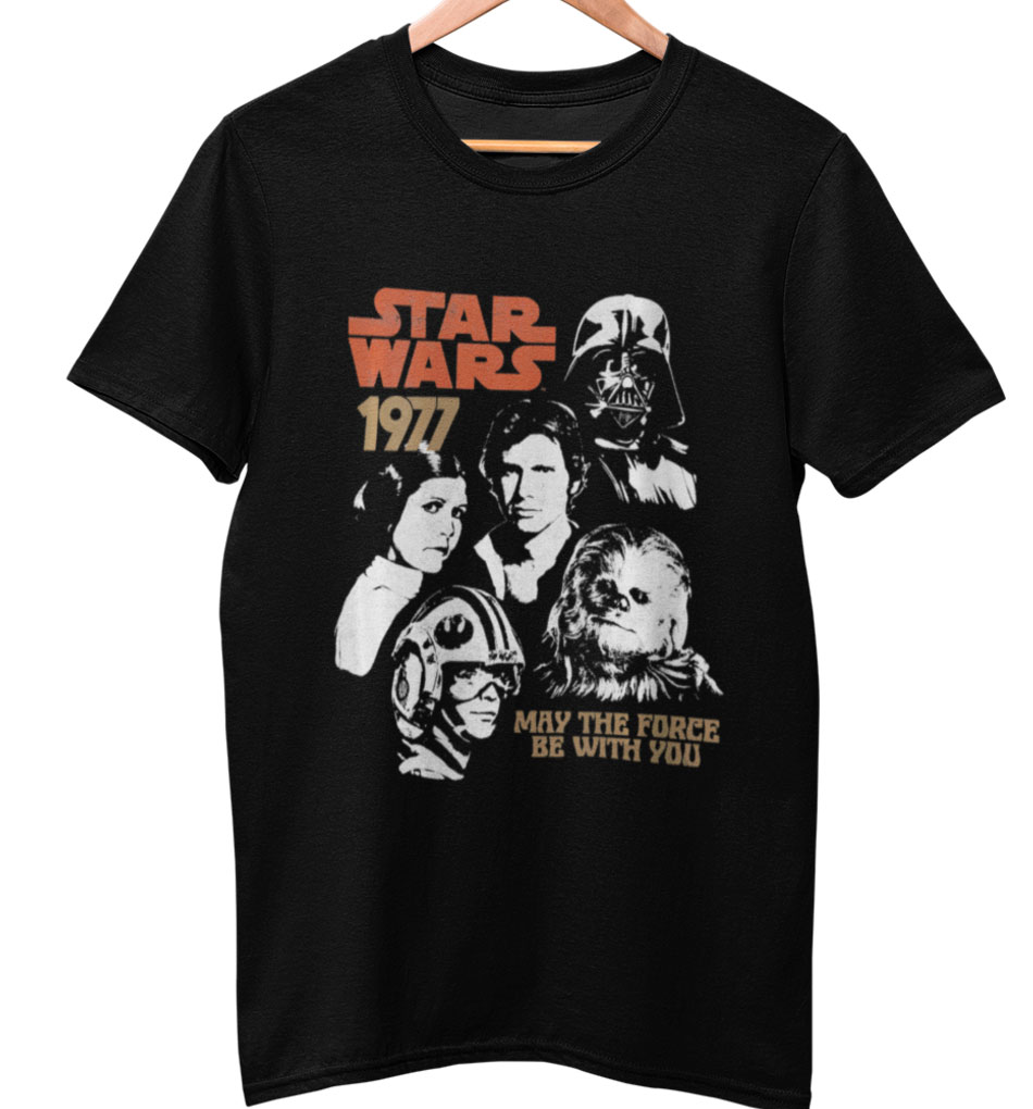 Camiseta Star Wars – May the Force Be With You - Stampartz Camisetas