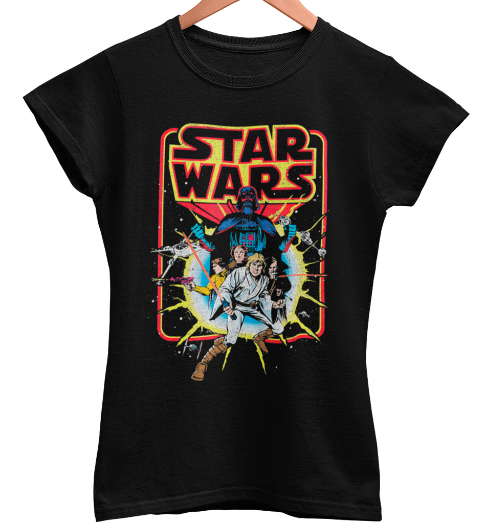 Camiseta Star Wars - Calvin Skywalker - Stampartz Camisetas