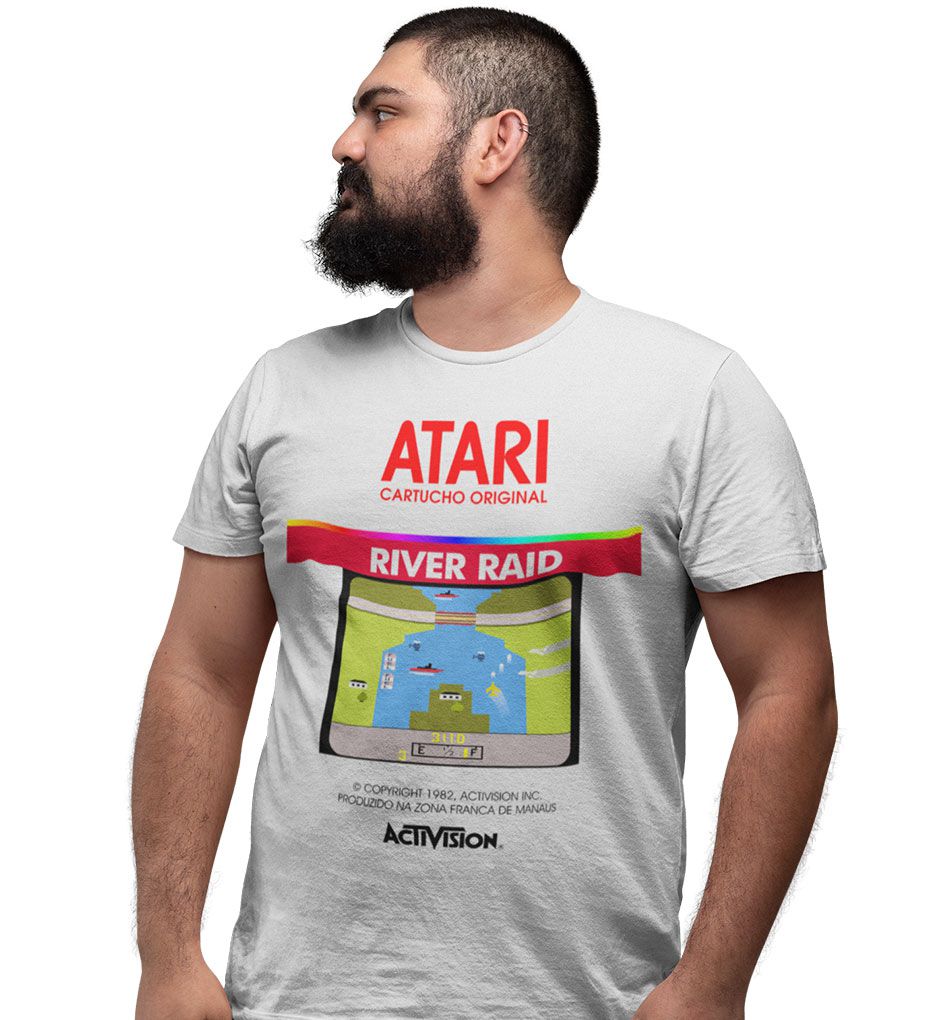 Camiseta Camisa Geek Game Jogo River Raid Atari