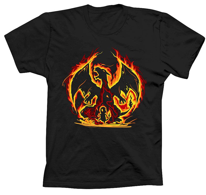 Camiseta Pok mon Evolu o de Charmander Stampartz Camisetas