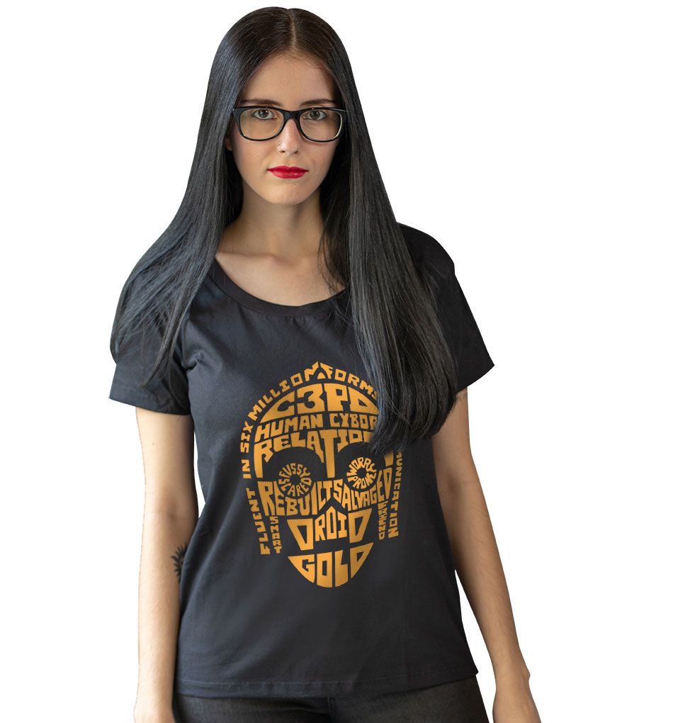 Camiseta c3po hotsell
