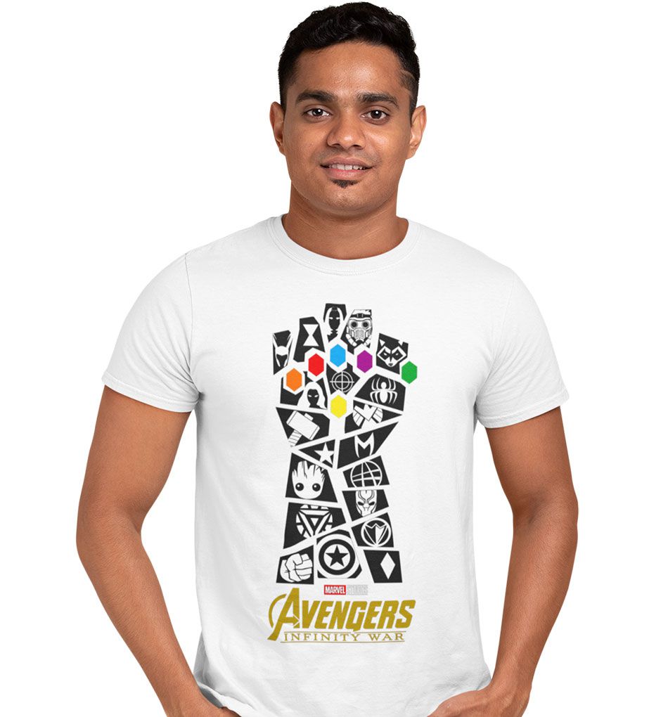 Camiseta Vingadores Ultimato - Manopla - Stampartz Camisetas