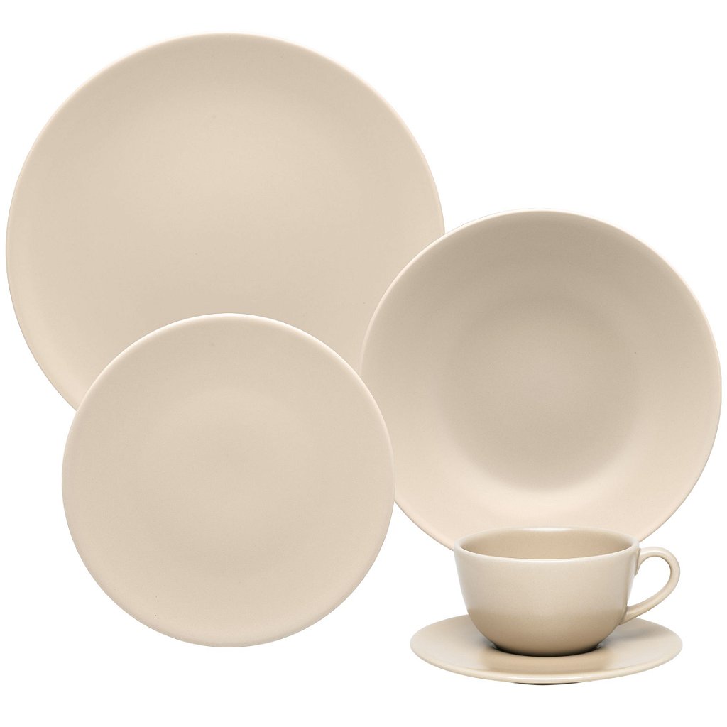 Aparelho de Jantar/Chá 30 Peças - Coup Serene – Porcelouças - Porcelouças -  Especializada Oxford