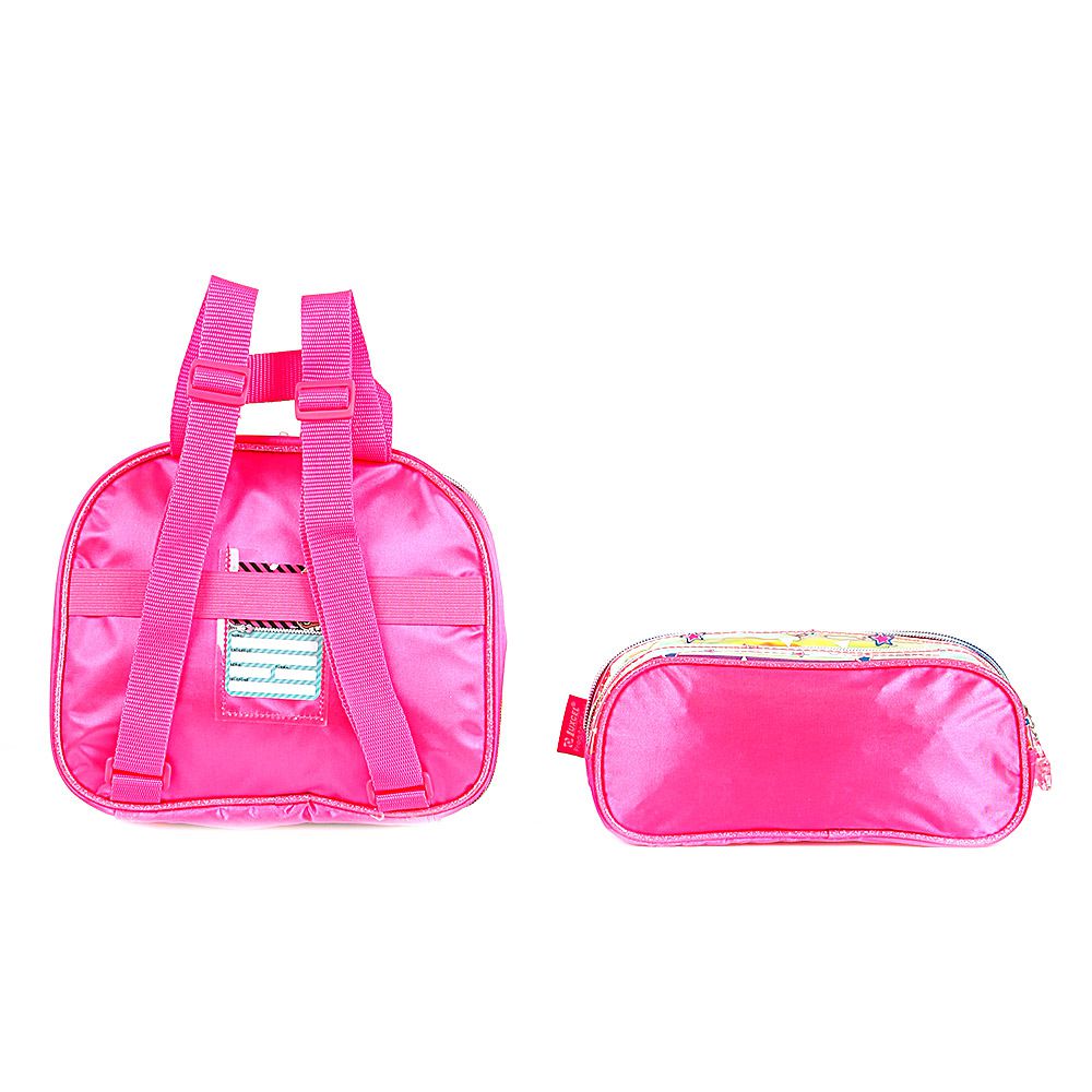 Kit Mochila Escolar Infantil LOL BFFS 4 Eva Com Rodinhas - Chic