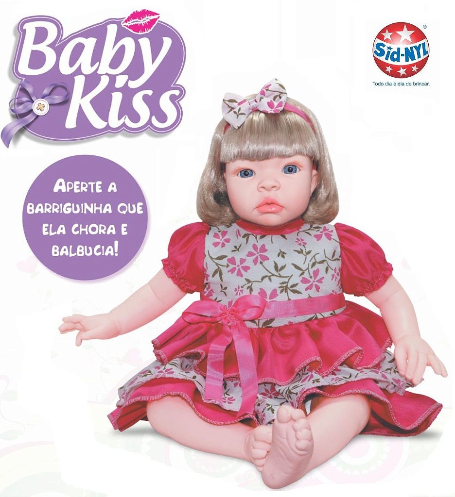 Boneca Bebê Reborn Barata Siliconada Linda Baby Dolls Loira - Chic Outlet -  Economize com estilo!