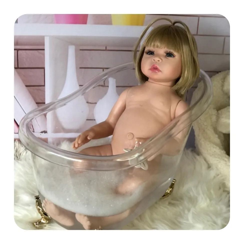 Bebê Reborn De Silicone Barato Original Envio Hoje C/ Urso - Escorrega o  Preço