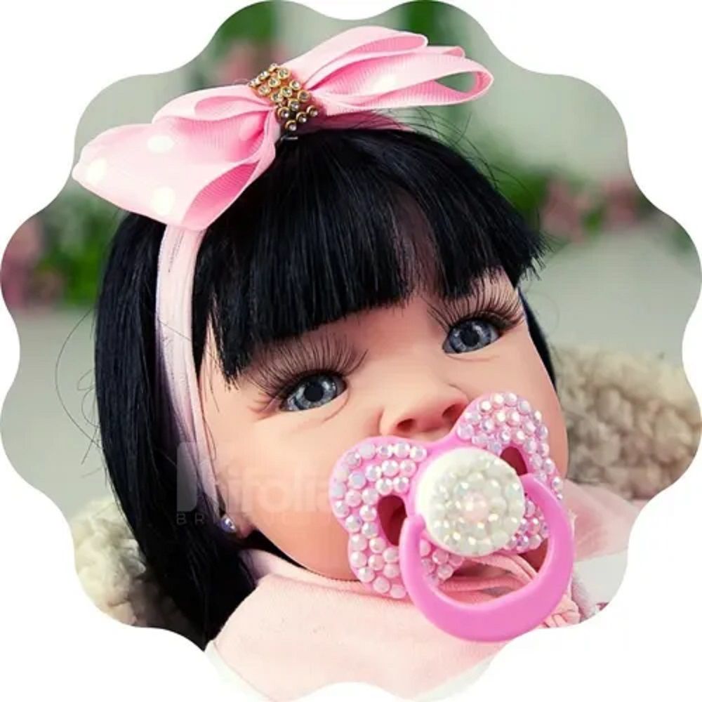 Boneca Bebê Reborn Silicone Realista Recem Nascido 13 Itens - Cegonha Reborn  Dolls - Bonecas - Magazine Luiza