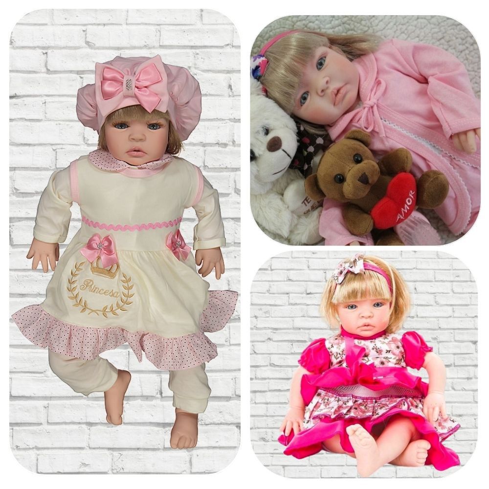 Boneca Bebe Reborn Linda Magazine Luiza - Cegonha Reborn Dolls