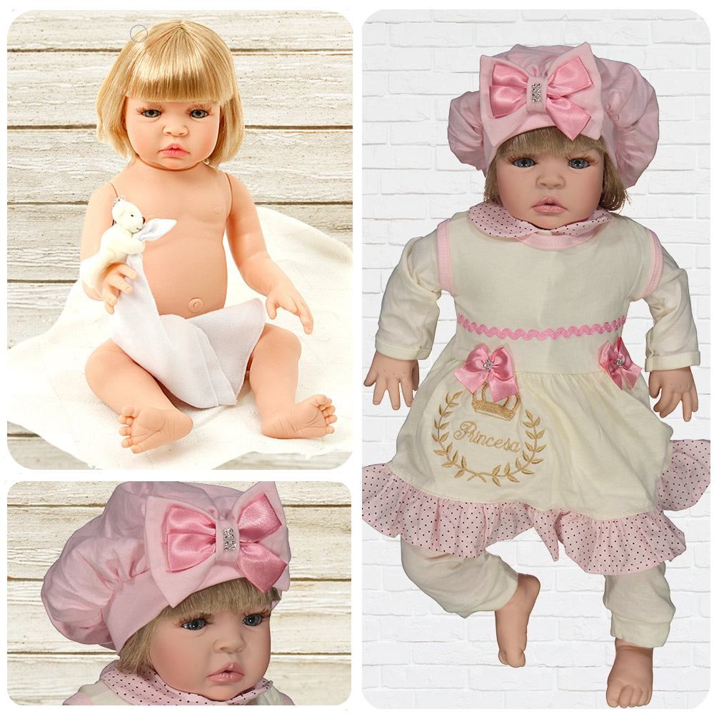 Boneca Bebe Isabela Rosa De Menina Com Roupa De Luxo Morena - Cegonha  Reborn Dolls - Boneca Reborn - Magazine Luiza