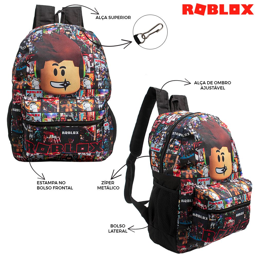 Mochila roblox vermelha: Com o melhor preço