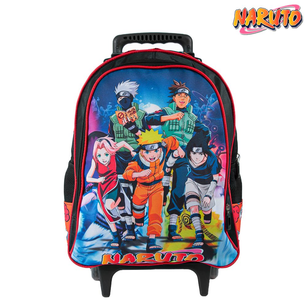 Mochila escolar naruto completo