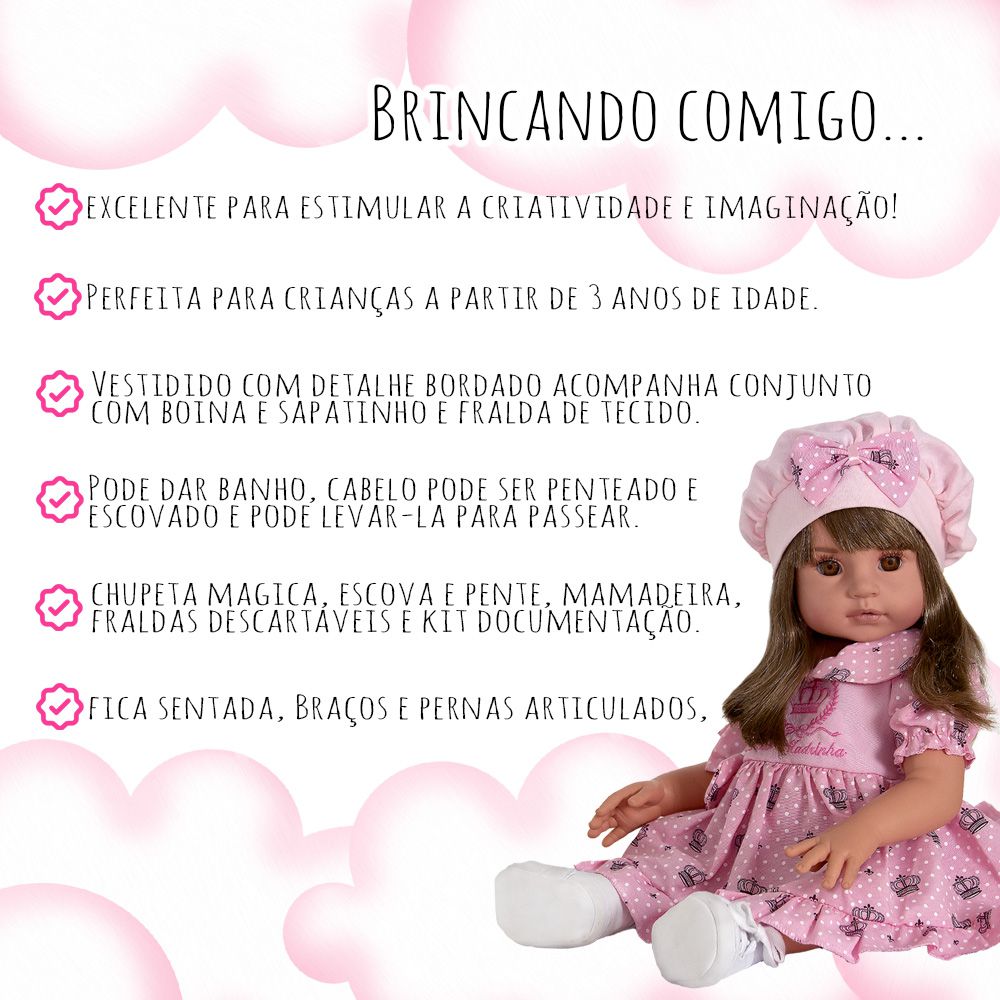 Bebe Reborn Boneca Menino Silicone Real Reborn Realista Fada Madrinha :  : Brinquedos e Jogos