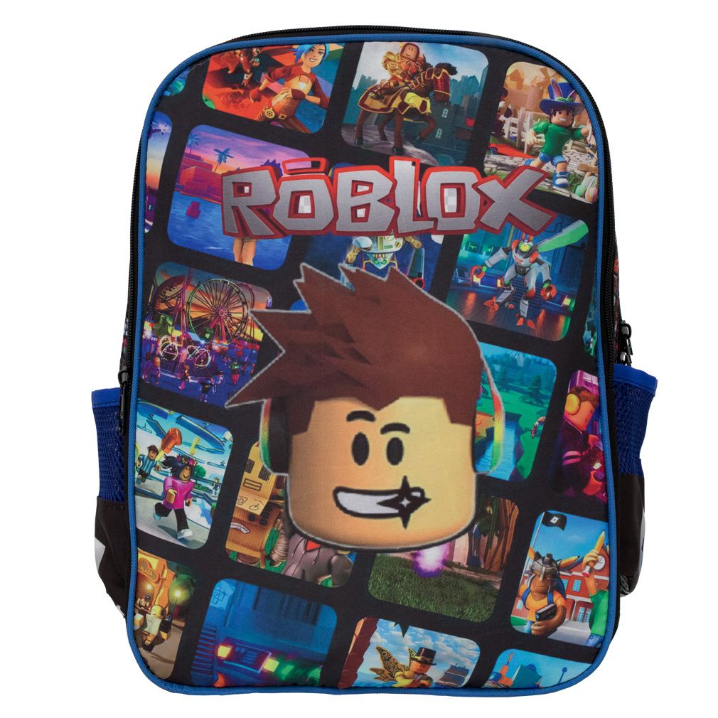 Mochilas Roblox USB para meninas e meninos, volta ás aulas na