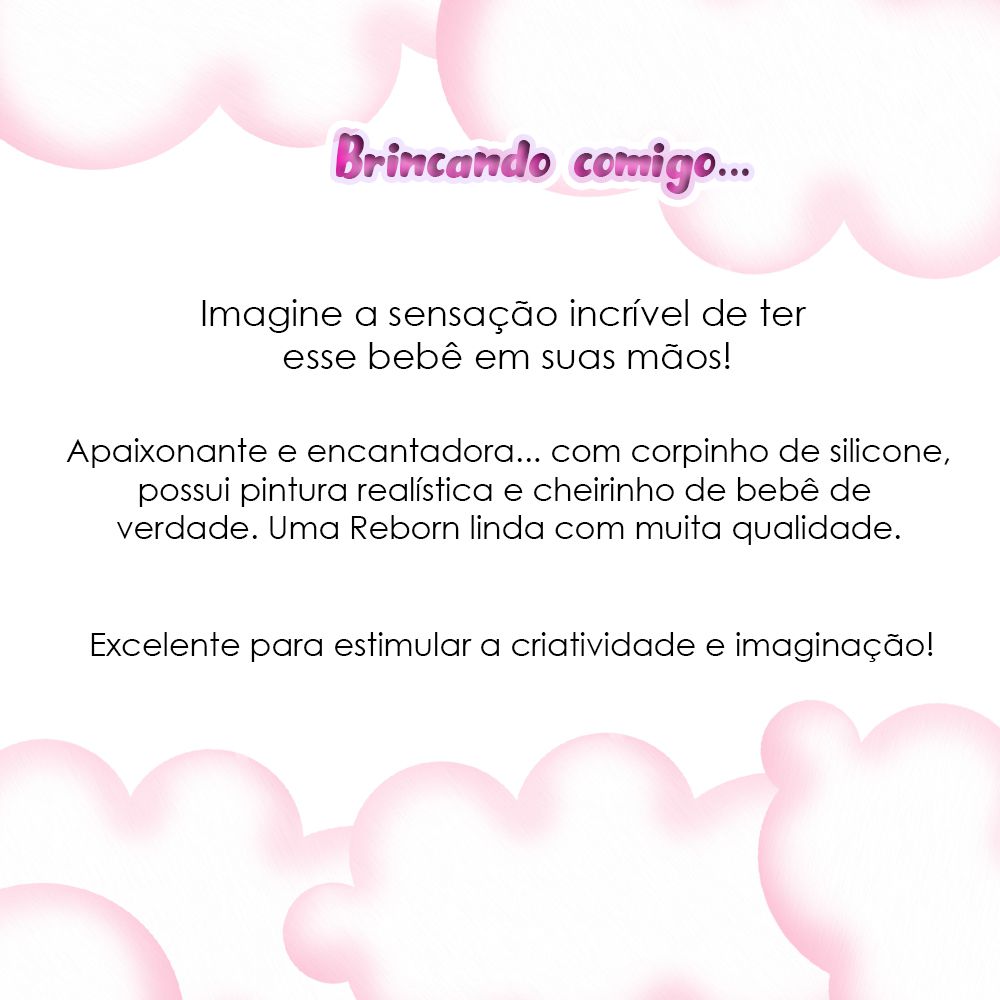 Boneca Reborn Bonita de Silicone Loira Girafinha 30 Frases no Shoptime