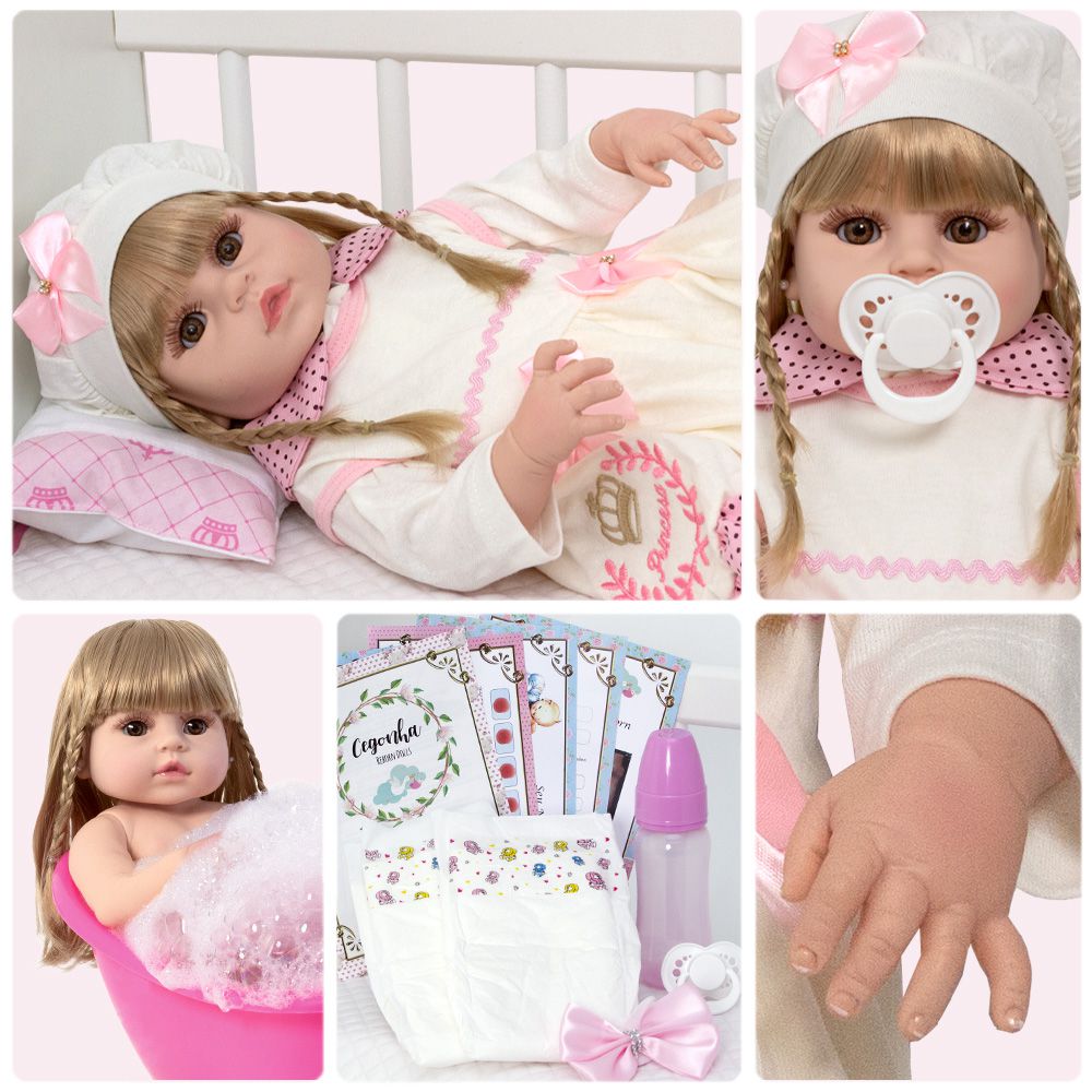 Boneca Reborn Barata Baby Alive 52 cm em Promoção na Americanas