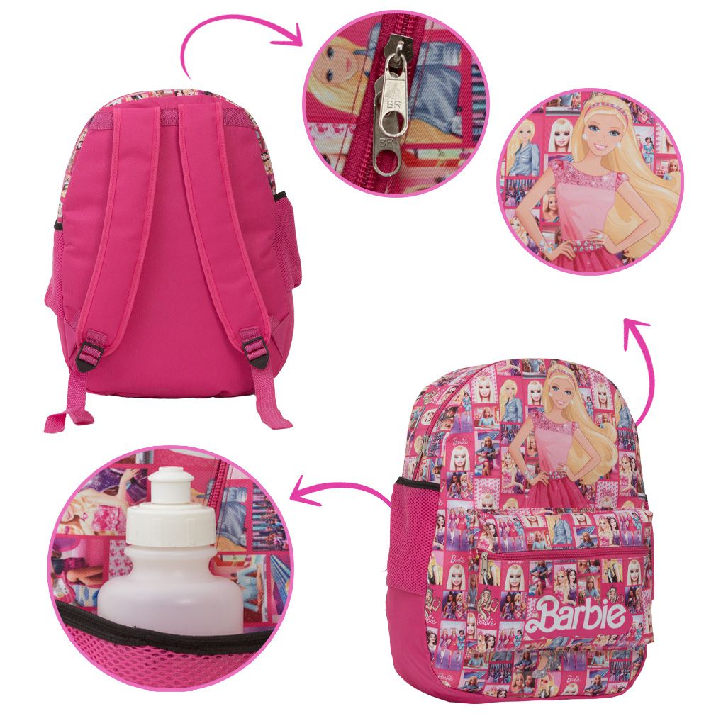 Mochila Infantil Feminina De Costas Stitch Juvenil Rosa - USA Magazine