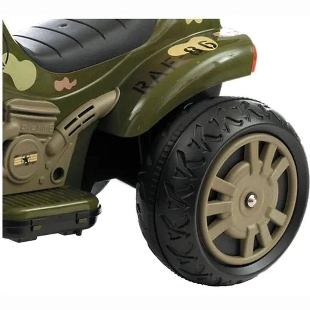 Triciclo Infantil Camuflado Motoquinha De Criança Com Buzina