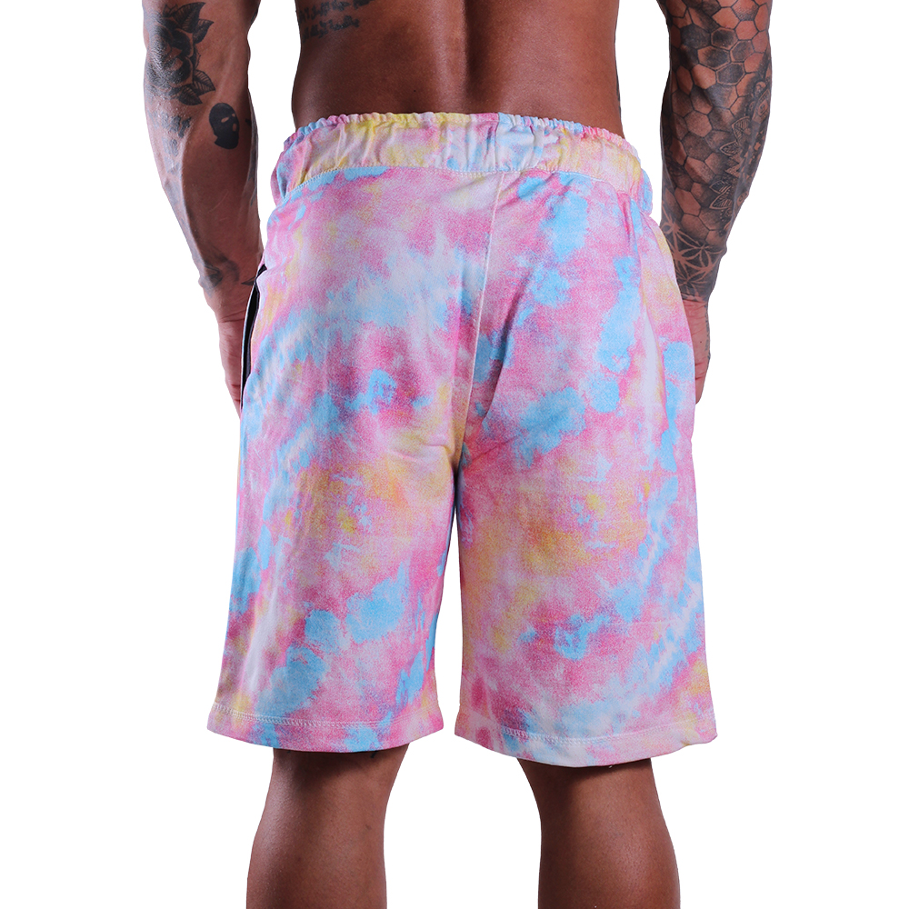 Bermuda Masculina Moletom MXD Conceito Tie Dye