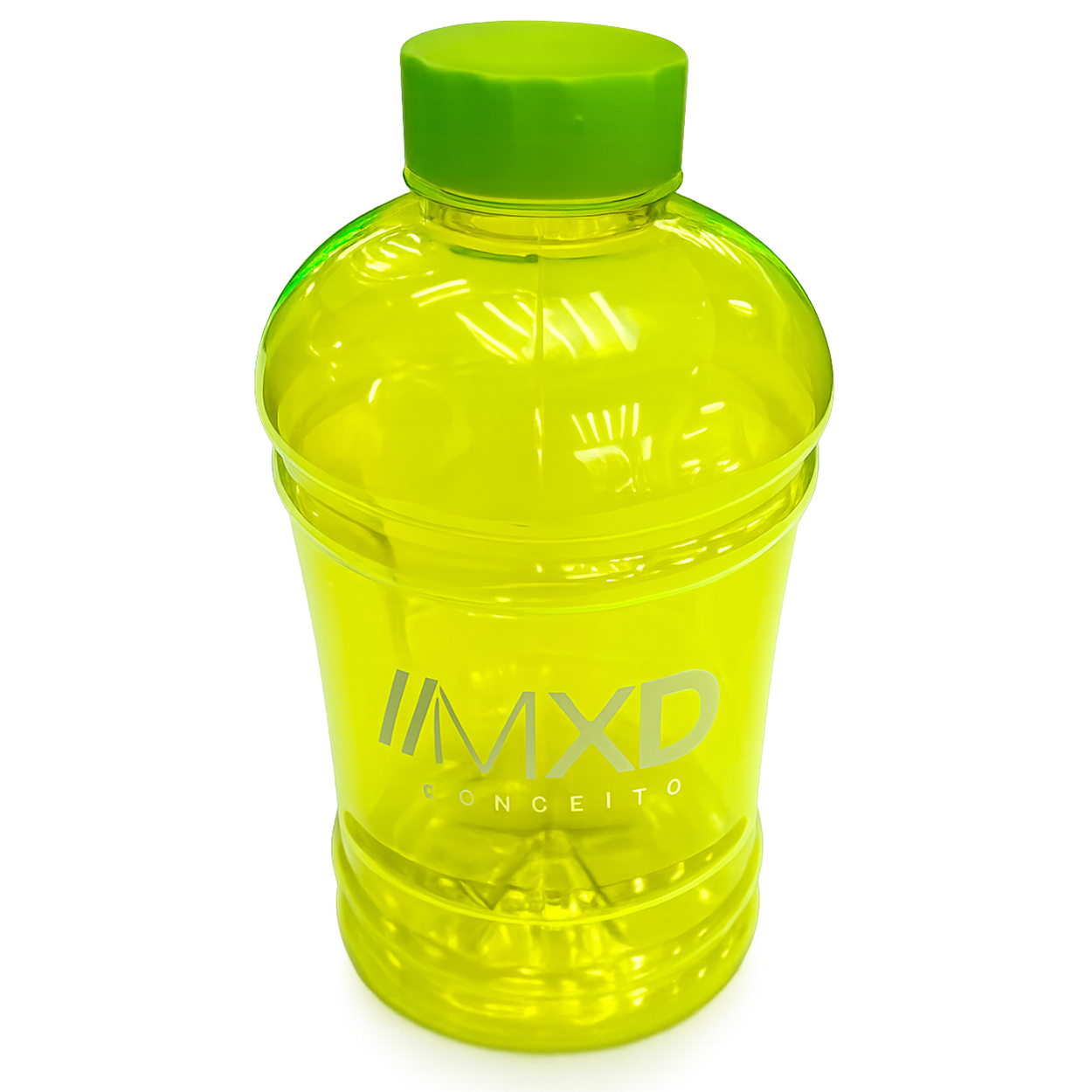 Galão de Água 950 ML Academia MXD Conceito Amarelo Florescente