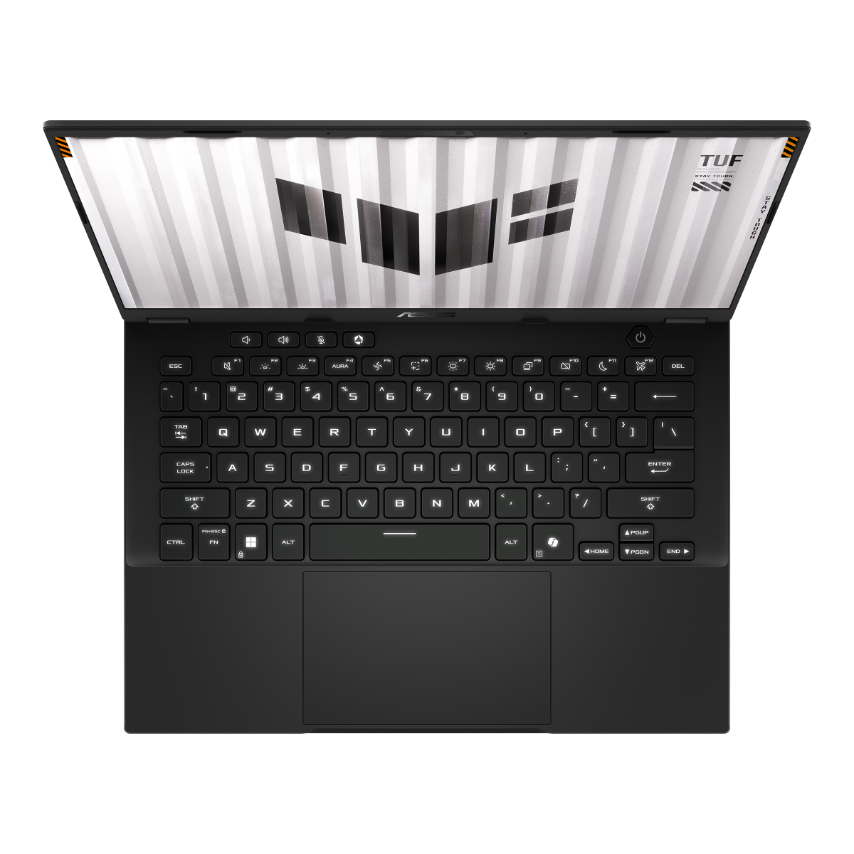ASUS TUF Gaming A14 em outro ângulo