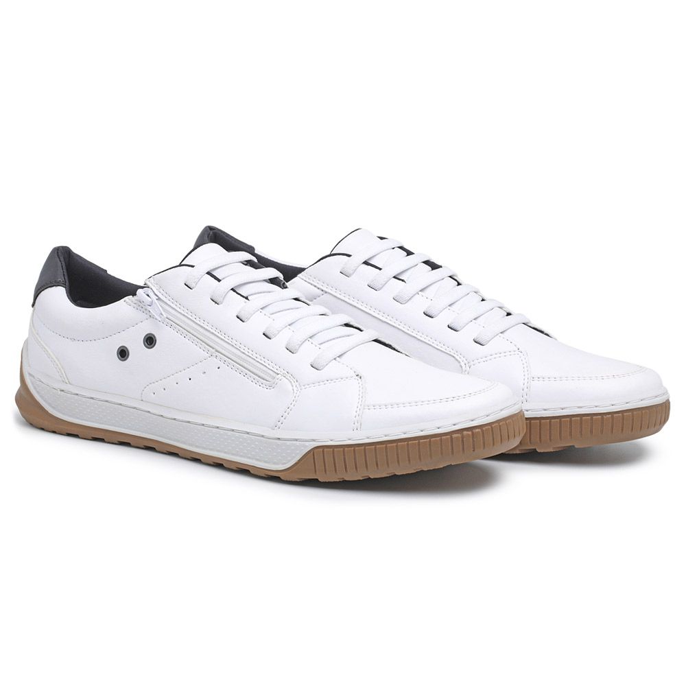 Sapatênis Masculino FIRE WAVE Lock - Branco/Ice - Wave Shoes
