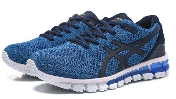 tênis asics gel quantum knit azul