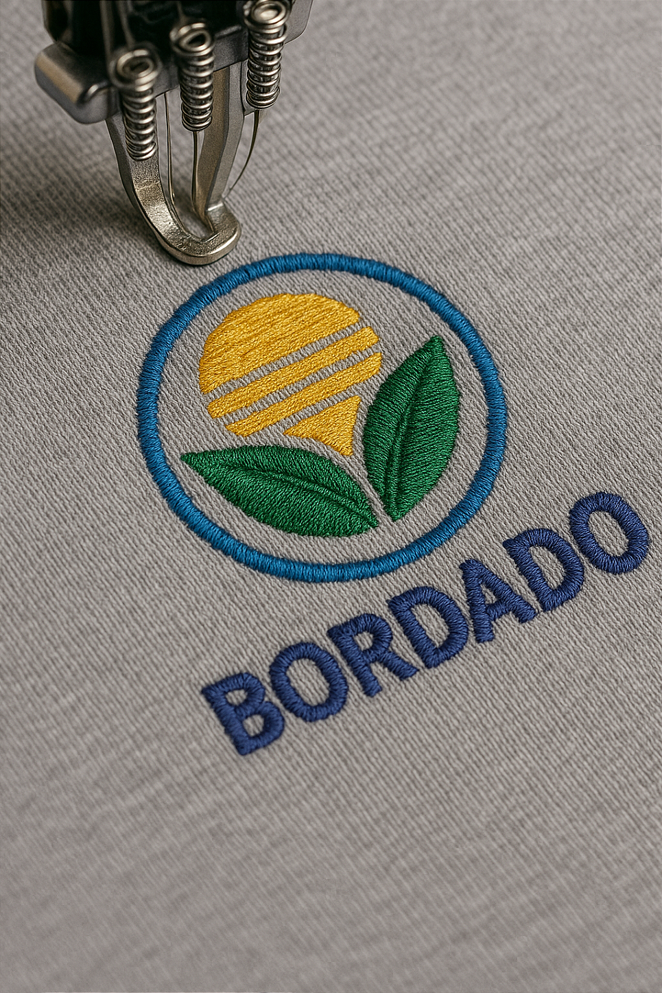 Logo bordado em camisa polo personalizada para empresa