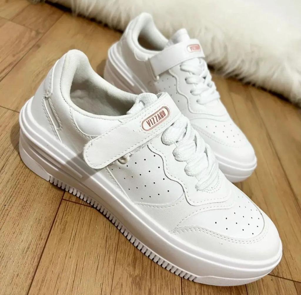Tênis vizzano linha best sale branco