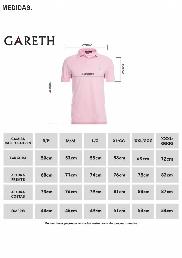 Camisa Polo Ralph Lauren Custom-Fit Cinza - Gareth | Store Men