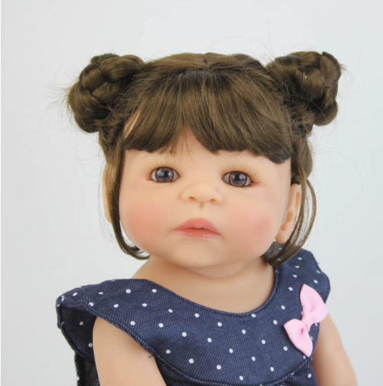 BEBE HELENA *SILICONE SOLIDO* ENCOMENDA - Amanda Sulz Reborn