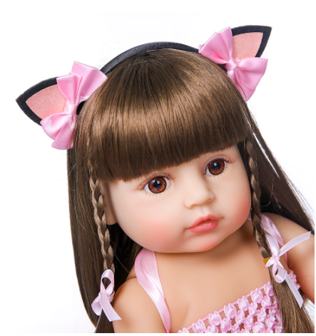 Bebê Reborn Realista Silicone Cecília