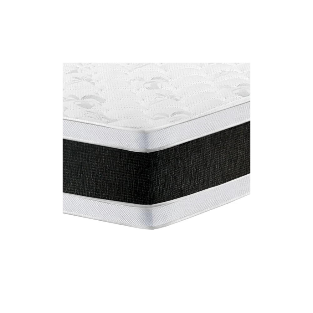 Colchão Castor D45 Black White air Double Face Casal 138X188X27