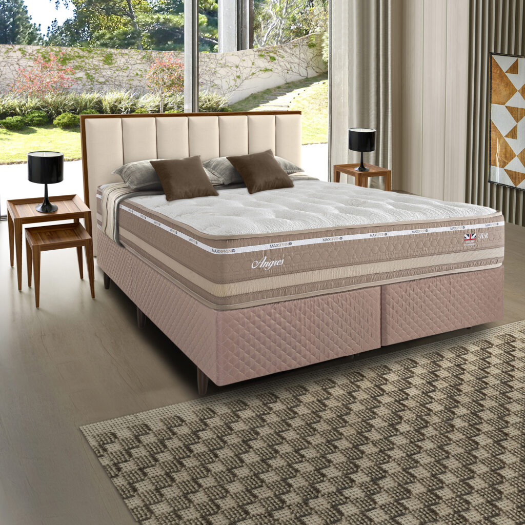 Colchão Herval Angres - Molas Maxspring - King 193X203X28 - Casa