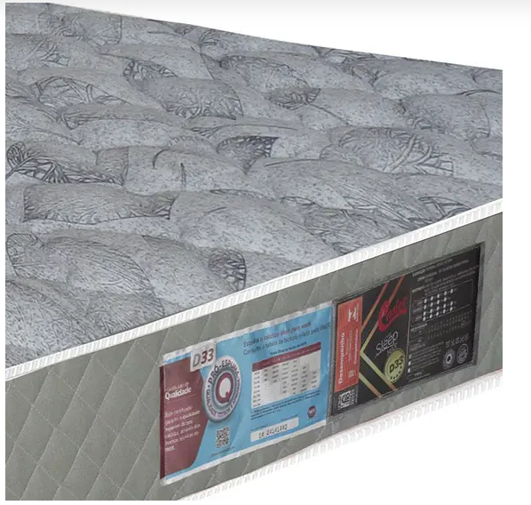 Colchão Castor - Sleep Max - D33 Casal 158x198x25 - Casa do Conforto