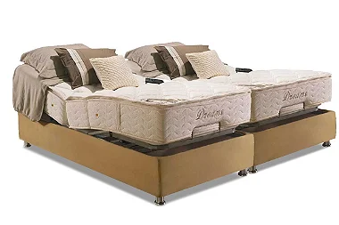 Conjunto Box Articulada Herval 202x203x63 - Com Massageador - Casa