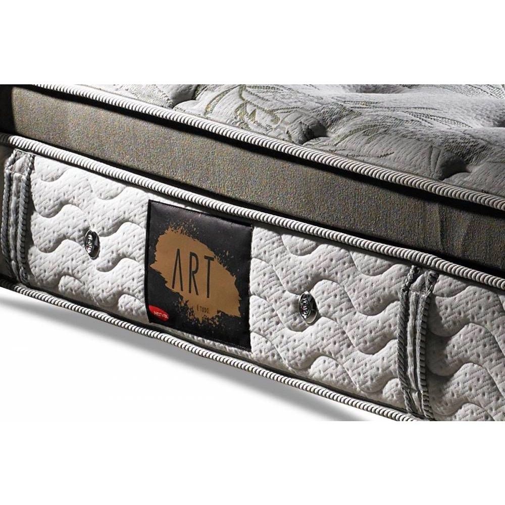 COLCHÃO HERVAL POCKET IMPERATORE ECO BAMBOO CASAL 138X188X36