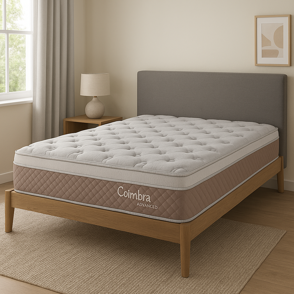 COLCHÃO HERVAL MOLAS MAXSPRING COIMBRA QUEEN 158X198X25 - Casa do