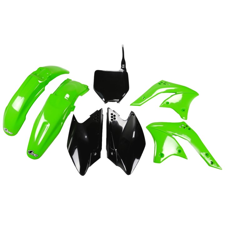 Kit Plástico KXF 250 06/08 - Com Number Frontal - UFO - Menta