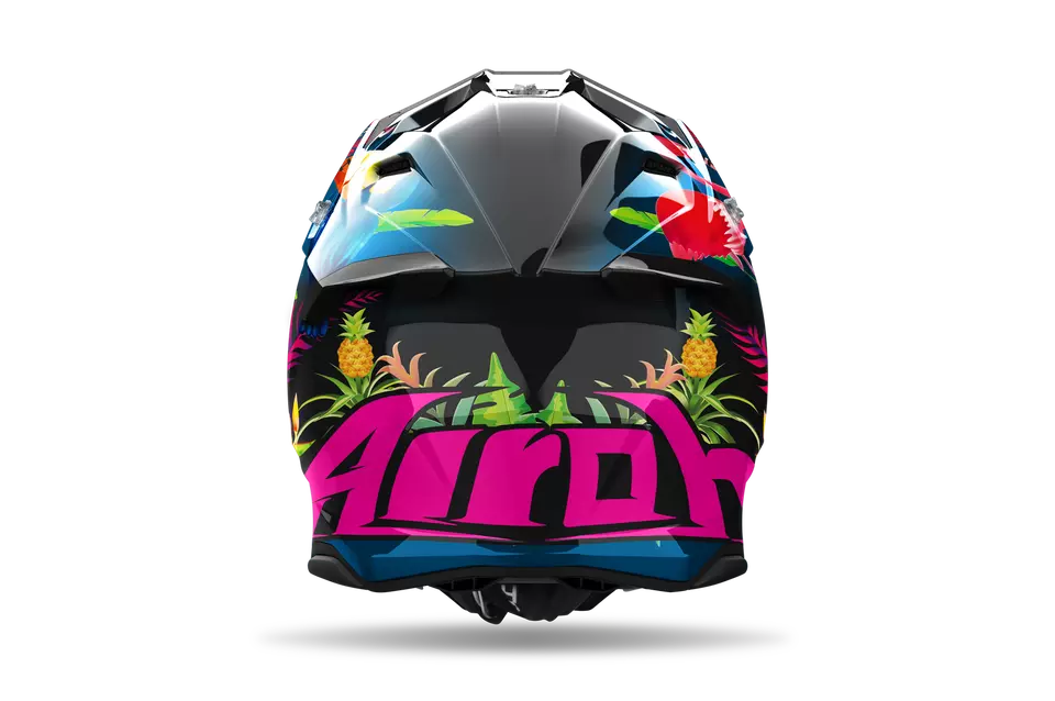 Capacete Airoh Twist 3 Amazonia brilho - Menta Motos - A Melhor