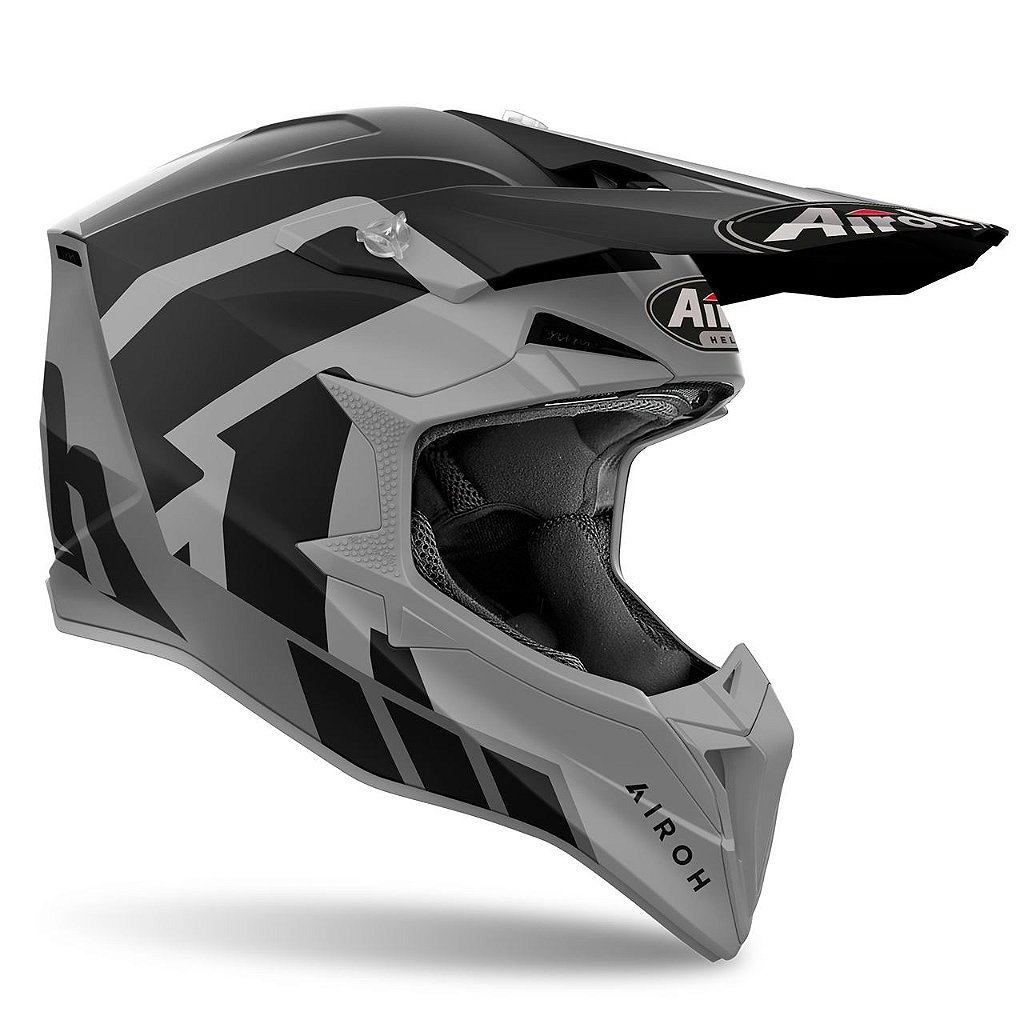 Capacete Airoh Wraap Reloaded Anthracite 2025 - Menta Motos - A