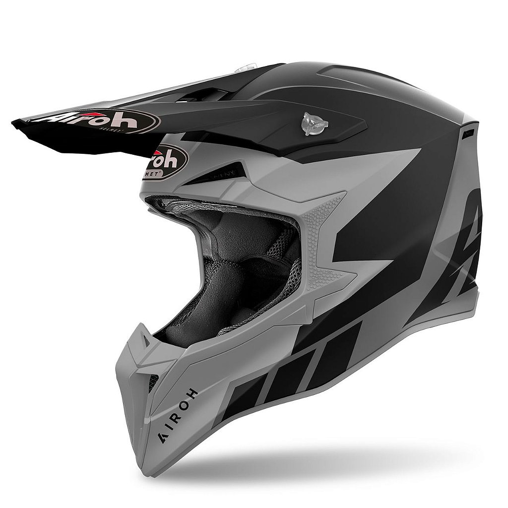 Capacete Airoh Wraap Reloaded Anthracite 2025 - Menta Motos - A