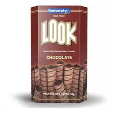 LOOK Canudinhos de chocolate