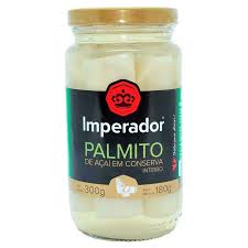 Palmito em conserva pote 180g