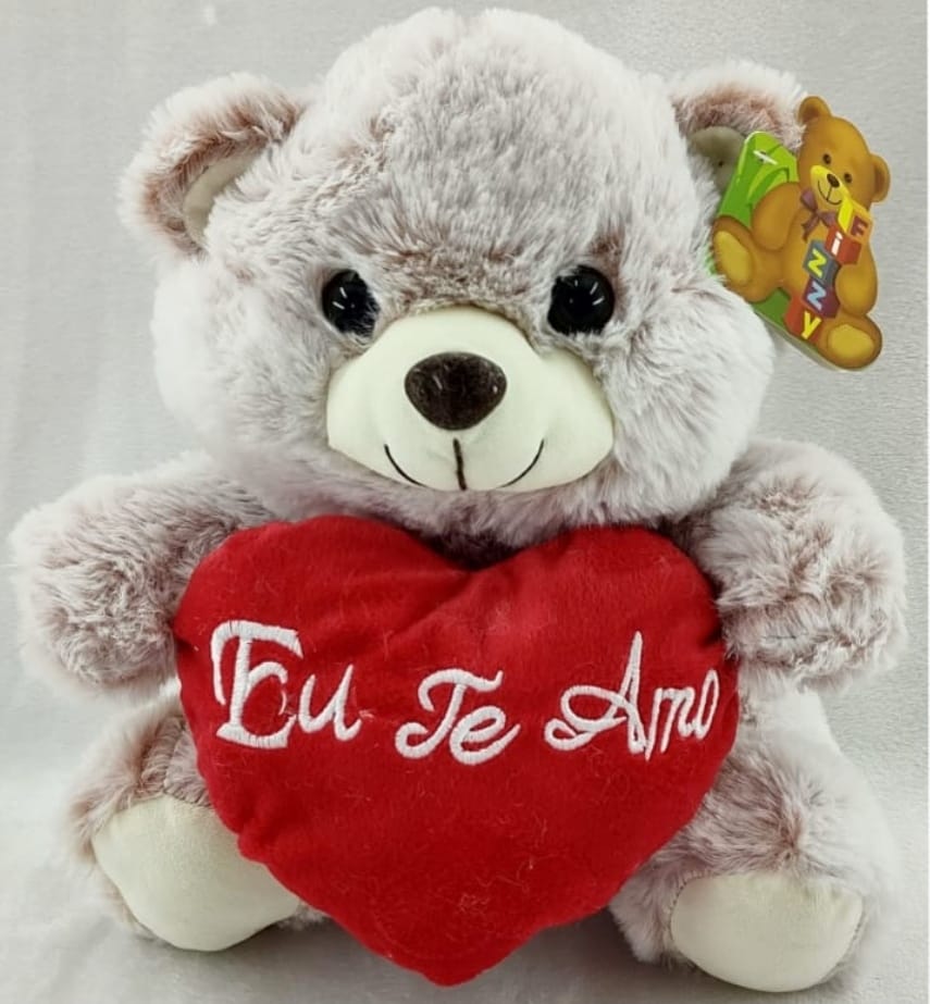 Urso de Pelúcia 30cm Fizzy