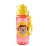 Garrafinha Squeeze com Canudo ZOO Macaco - Skip Hop
