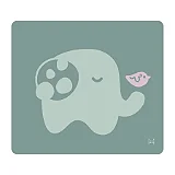 Jogo Americano em Silicone Elefante Ollie Verde Menta - Marcus & Marcus
