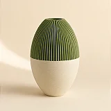 Vaso Geométrico Nórdico Bicolor Julian Criandê