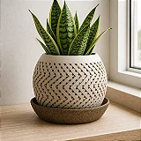 Vaso de Planta Zig Zag Criandê