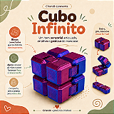 Cubo Infinito Antiestresse Sensorial Criandê