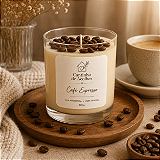 Vela Aromática Café Expresso 200g Cantinho de Acolher - Criandê